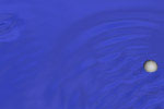 Graphical image of a blue background