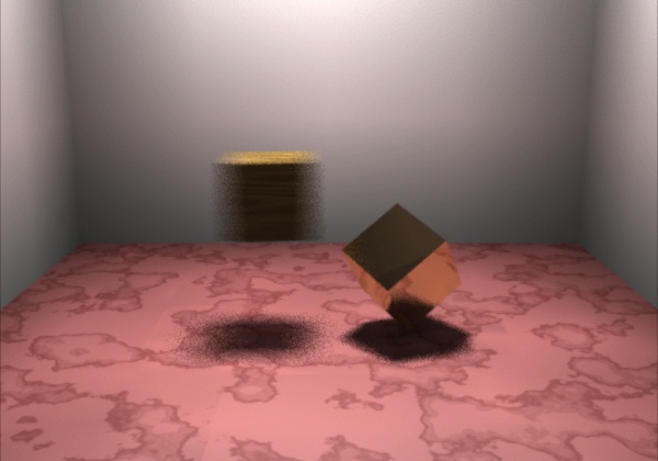 Graphical image of Colliding Cubes