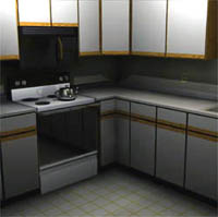 Image of a kitchen with an oven