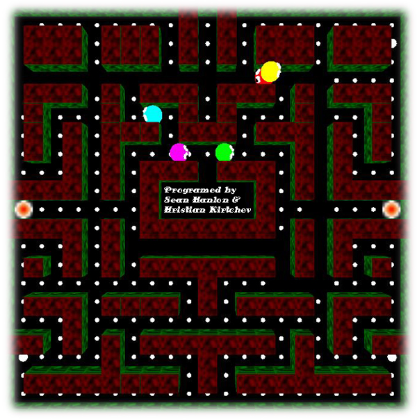 Computer graphic of a maze