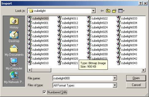 Screenshot of windows folder