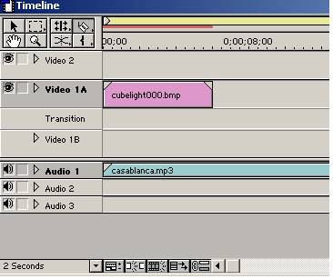 screenshot of preview timeline
