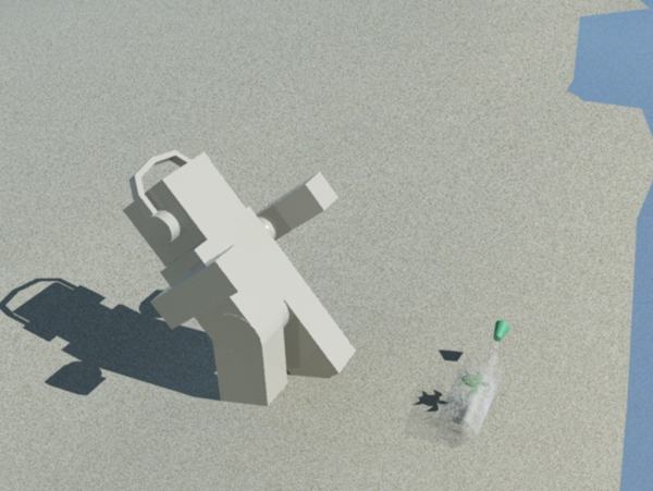 Graphical Image of lego robot